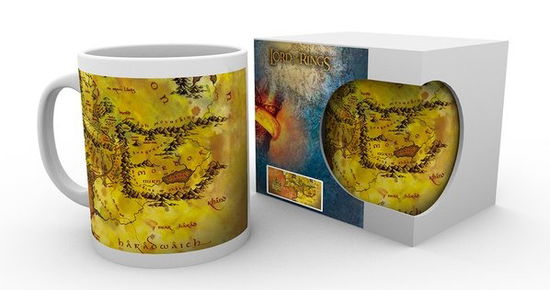 Lord Of The Rings: Map (Tazza) - Lord of the Rings - Koopwaar -  - 5028486391752 - 