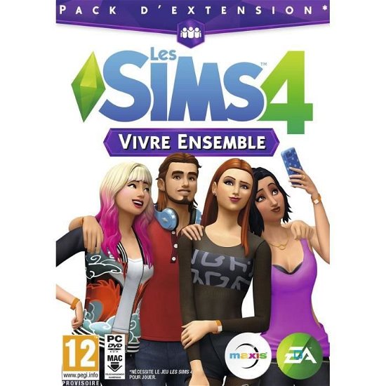 Cover for Videogame · Les Sims 4 Vivre Ensemble (PS4)