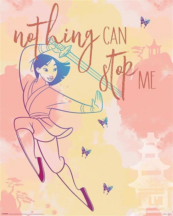 Cover for Disney: Pyramid · Mulan - Nothing Can Stop Me (Poster Mini 40x50 Cm) (MERCH)