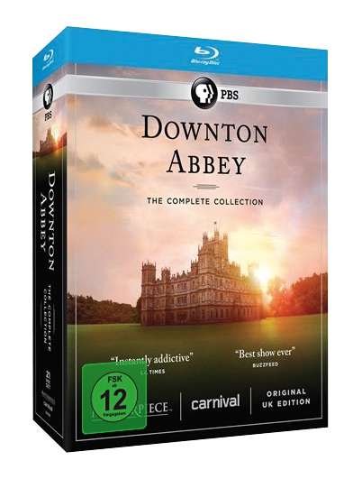 Downton Abbey,kompl.Serie,BD.8312575 - Movie - Bøger - 852 ITV CARNIVAL EXTERNAL - 5053083125752 - 19. oktober 2017