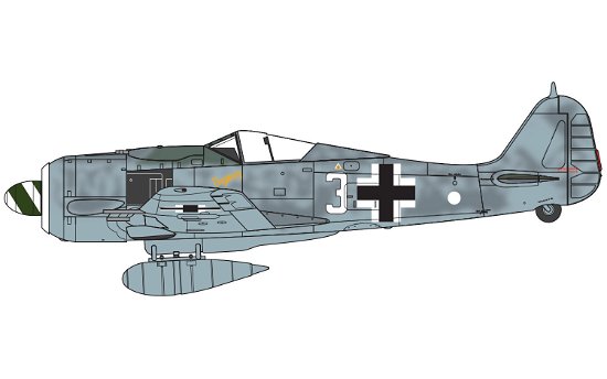 Cover for Airfix · Focke Wulf Fw190A-8 Modellbausatz (TILBEHØR) (2024)