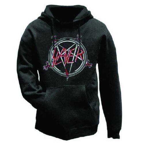 Slayer Unisex Pullover Hoodie: Pentagram - Slayer - Merchandise - Global - Apparel - 5055295348752 - 