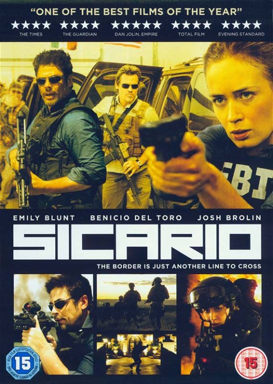 Cover for Sicario (DVD) (2016)