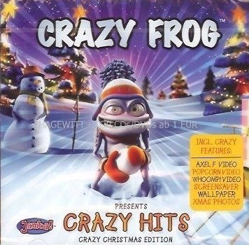 Cover for Crazy Frog · Presents Crazy Hits (CD) (2005)