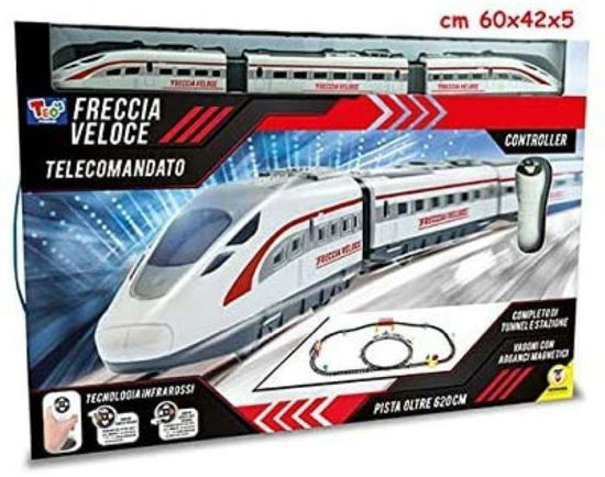 Treno Freccia Veloce Ad Infrarossi 89 Pz  Pista 619 Cm - Window Box - Teorema: Teo'S - Merchandise - Teorema-Liberaonline - 8017967666752 - 