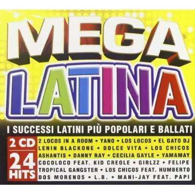 Cover for Various Artists · Mega Latina (CD) (2012)