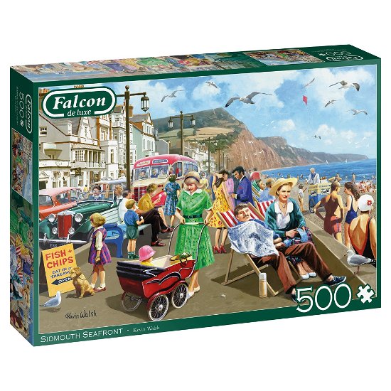 Cover for Falcon · Sidmouth Seafront (500 Stukjes) (Jigsaw Puzzle)