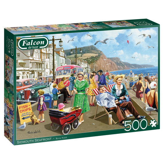 Sidmouth Seafront (500 Stukjes) - Falcon - Board game - Jumbo - 8710126113752 - 