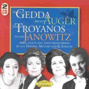 Cover for Gedda / Auger / Trojanos / Jano · Arias (CD) (1998)