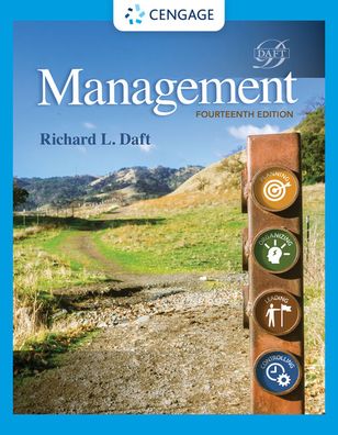 Cover for Daft, Richard (Vanderbilt University) · Management (Hardcover Book) (2021)