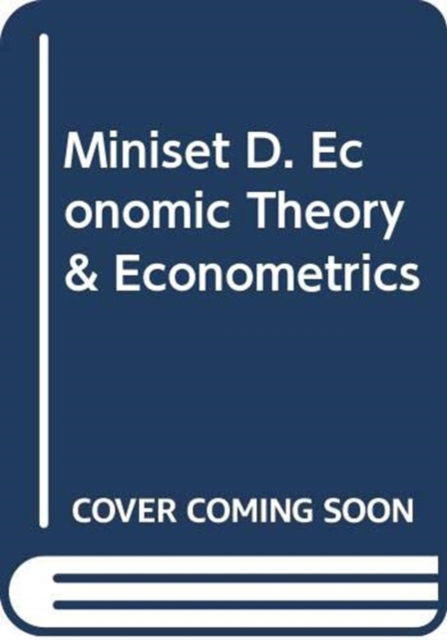 Cover for Andrew Wyatt · Miniset D. Economic Theory &amp; Econometrics (Hardcover Book) (2007)