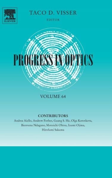 Cover for Taco Visser · Progress in Optics (Hardcover Book) (2019)