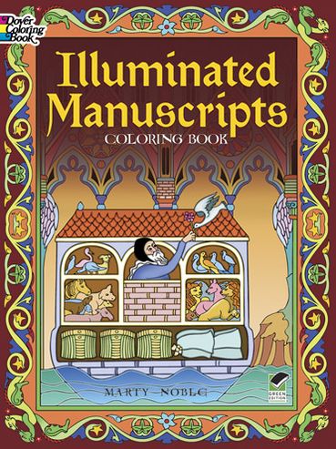 Cover for Marty Noble · Illuminated Manuscripts Coloring Book - Dover Art Coloring Book (Paperback Book) (2013)