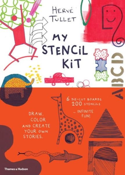 My Stencil Kit: Draw, colour and create your own stories - Herve Tullet - Books - Thames & Hudson Ltd - 9780500650752 - February 29, 2016