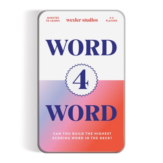 Cover for Galison · Wexler Studios Word 4 Word (SPIEL) (2023)