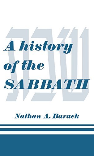 Cover for Nathan A. Barack · A History of the Sabbath (Hardcover Book) [First edition] (1965)