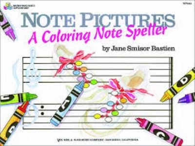 Cover for Jane Bastien · Note Pictures: A Coloring Note Speller - Bastien Piano Basics (Sheet music) (1989)