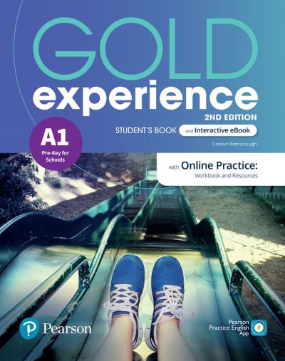 Cover for Gold Experience 2ed A1 Student's Book &amp; eBook with Online Practice (Book) (2021)