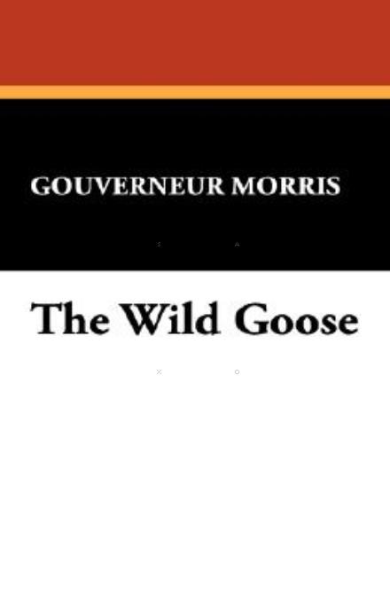 Cover for Gouverneur Morris · The Wild Goose (Paperback Book) (2008)