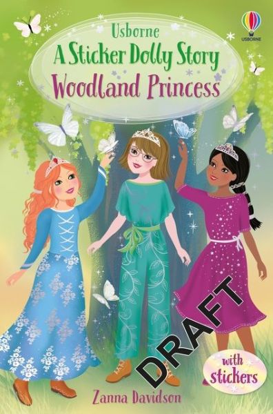 Cover for Susanna Davidson · Woodland Princess - Sticker Dolly Stories (Pocketbok) (2021)