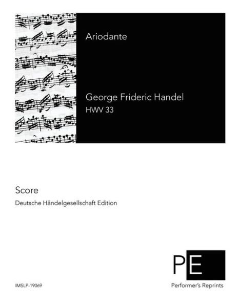 Cover for George Frideric Handel · Ariodante (Paperback Bog) (2014)