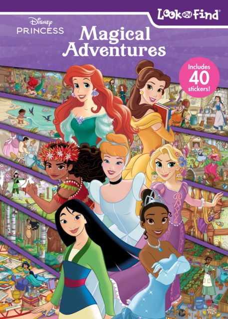 Cover for Pi Kids · Disney Princess: Magical Adventures Look and Find (Pocketbok) (2024)