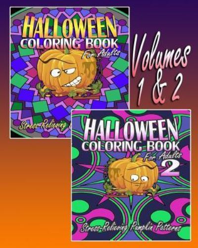 Cover for Amy White · Halloween Coloring Book For Adults (Paperback Book) (2015)