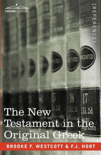 Cover for F. J. Hort · The New Testament in the Original Greek (Paperback Book) (2007)