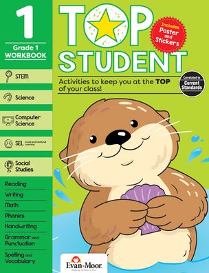 Top Student, Grade 1 - Evan-Moor Educational Publishers - Książki - Evan-Moor Educational Publishers - 9781629389752 - 2020