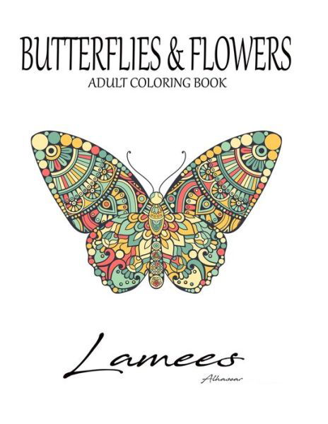 Cover for Lamees Alhassar · Butterflies &amp; Flowers (Paperback Bog) (2019)