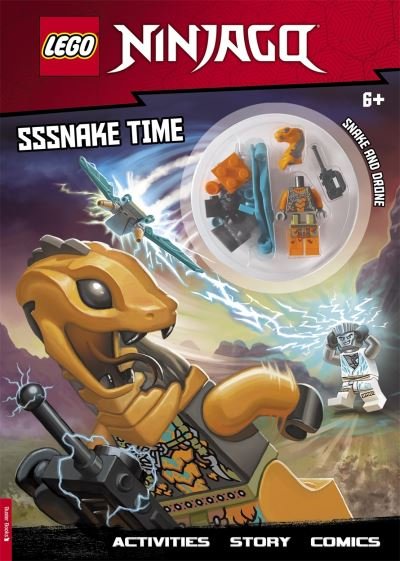 LEGO® NINJAGO®: Sssnake Time Activity Book (with Snake Warrior Minifigure) - LEGO® Minifigure Activity - Lego® - Boeken - Michael O'Mara Books Ltd - 9781780558752 - 26 mei 2022