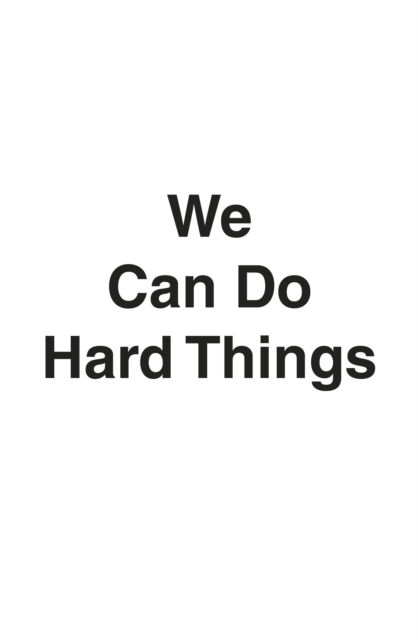 Cover for Glennon Doyle · We Can Do Hard Things: Answers to Life's 20 Questions (Gebundenes Buch) (2025)