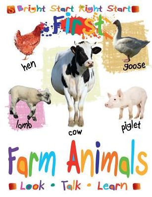 Cover for Rob Walker · First Farm Animals (Board book) (2015)