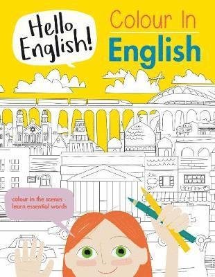 Cover for Sam Hutchinson · Colour in English - Hello English! (Paperback Bog) (2018)