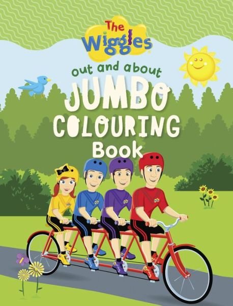 Cover for The Wiggles · The Wiggles: Out and about Jumbo Colouring Book (Paperback Book) (2022)