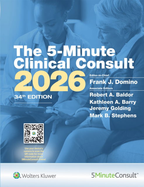 Cover for Frank Domino · The 5-Minute Clinical Consult 2026 (Hardcover Book) (2025)