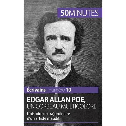 Cover for Hervé Romain · Edgar Allan Poe, un corbeau multicolore (Paperback Book) (2015)