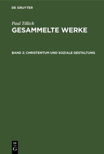 Cover for Renate Albrecht · Christentum und Soziale Gestaltung (Book) (1962)