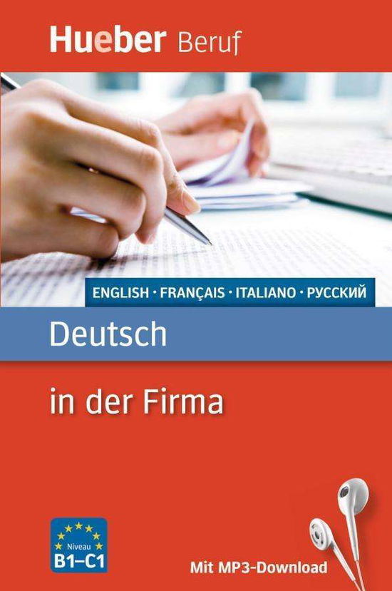 Cover for Axel Hering · Deutsch in der Firma - Buch mit MP3-Download (Paperback Book) (2015)