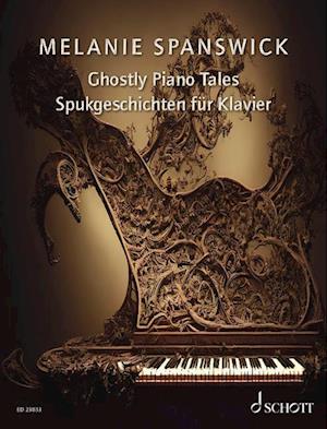 Cover for Ghostly Piano Tales: 24 Imaginative Piano Pieces. piano. Tune book. (Sheet music) (2024)