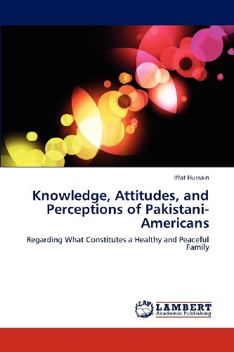 Cover for Iffat Hussain · Knowledge, Attitudes, and Perceptions of Pakistani-americans: Regarding What Constitutes a Healthy and Peaceful Family (Taschenbuch) (2012)