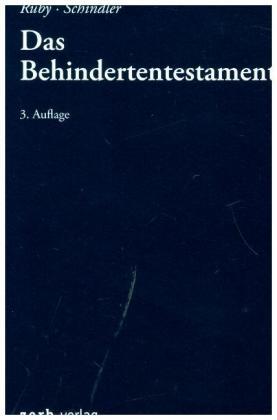 Cover for Ruby · Das Behindertentestament (Bog)