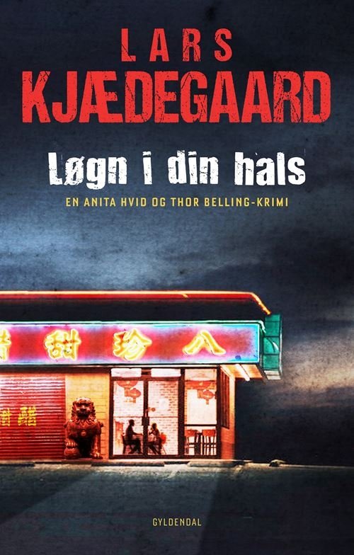 Cover for Lars Kjædegaard · Hvid &amp; Belling: Løgn i din hals (Hæftet bog) [2. udgave] (2021)