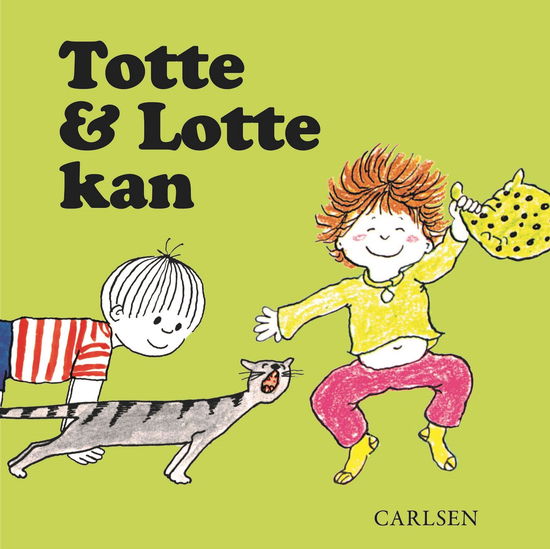 Cover for Gunilla Wolde · Totte og Lotte kan (Cardboard Book) [1. Painos] (2018)