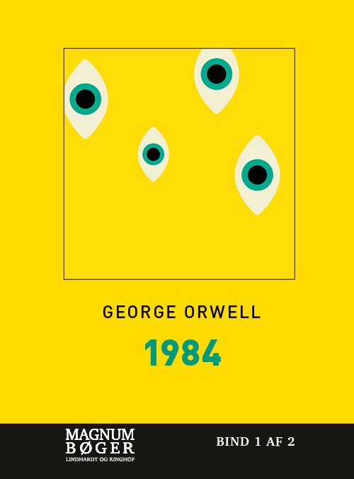 Cover for George Orwell · 1984 (Storskrift) (Innbunden bok) [2. utgave] (2021)