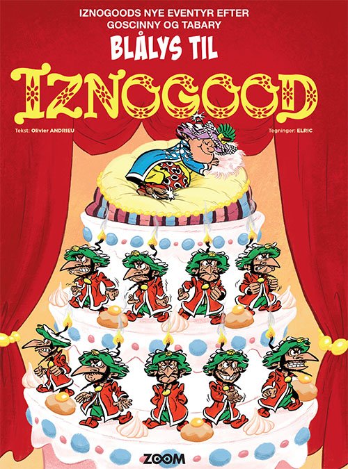 Cover for Tabary · Iznogood: Iznogood: Blålys til Iznogood (Bound Book) [1.º edición] (2023)