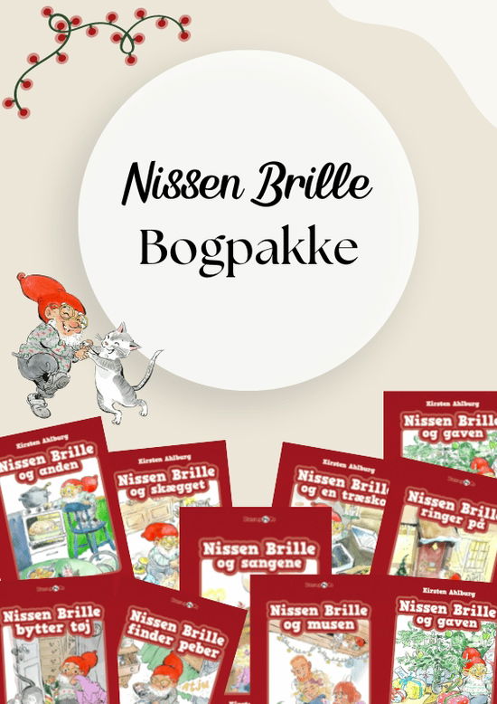 Cover for Kirsten Ahlburg · Nissen Brille Bogpakke (Hardcover bog) [1. udgave] (2023)