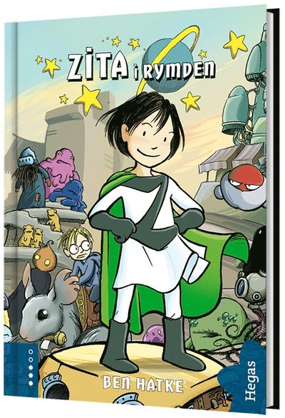 Cover for Ben Hatke · Zita i rymden (Inbunden Bok) (2017)