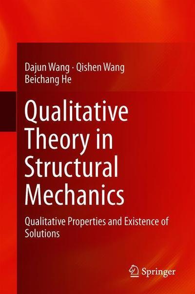 Cover for Wang · Qualitative Theory in Structural Mechanics (Buch) [1st ed. 2019 edition] (2019)