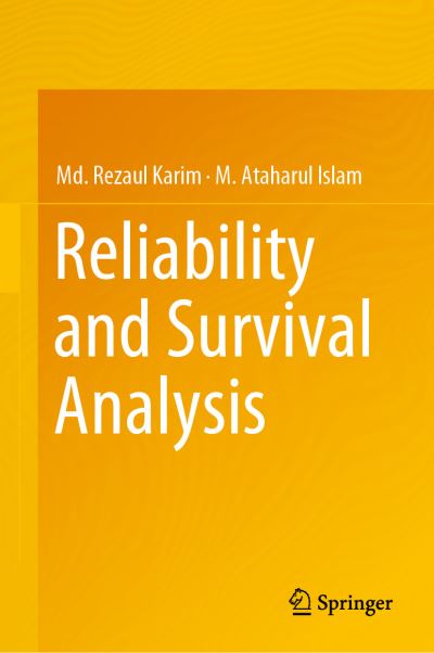 Cover for Karim · Reliability and Survival Analysis (Book) [1st ed. 2019 edition] (2019)